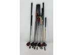 Super Stroke TaylorMade Different Black Professional Golf Clubs Lot Of 12