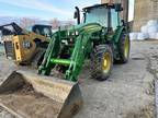 2022 John Deere 6120E Cab Tractor