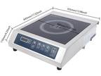 1800W Electric Countertop Cooker Stainless Steel Induction Cooktop 110V NEW