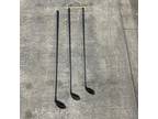 Stix Golf Stainless Fairway Woods 3 Wood, 5 Wood, 4 Hybrid Stiff Flex Right Hand