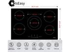 30 inch Electric Cooktop Ceramic Glass Stove Top 5 Burners Drop-in Touch Control