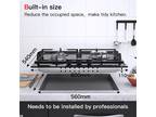 3 Burners Built-in Stove Propane GAS LPG/NG Gas Stove Gas Cook Top Countertop