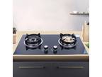 New Portable Gas Stove Built-in 2 Burner GAS Cooktop Stove Indoor Kitchen Cooker