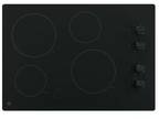 GE JP3030DJBB 30 Inch Electric Cooktop with 4 Radiant Elements.