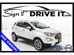 2020 Ford EcoSport Titanium - NAV! SUNROOF! HEATED LEATHER! BACKUP CAM!