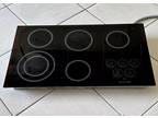 Kitchenaid Model Kecc568mss01 36" Electric Cooktop All Black