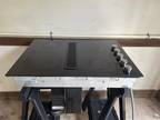 KitchenAid KCED600GBL 30" 4 Element Electric Cooktop Black Glass with Downdraft