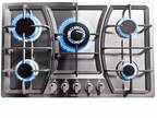 30 Inch Gas Cooktop, Built In Gas Rangetop with 5 High Efficiency Burners