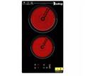 New Electric Touch 20'' 3000W Cooktop 2 Burner Stove Top Ceramic Apartment Home