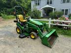 2015 John Deere 1025r Tractor