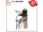 Big Game LS0550 Hunter HD 1.5 Deer Hunting 18.5 Foot 1 Person Ladder Tree Stand