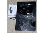 Cooktop True Induction Double Burner Cook top Counter Inset Model TI-2BN