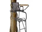 15.5' Steel Climbing Ladder Tree Stand For Hunting & Mesh Seat Equipment NEW