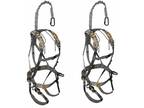 Muddy Ambush MSH500 Hunting Quick Release Deer Stand Safety Harness (2 Pack)