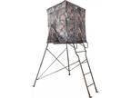 VENATIC 6' Tripod Hunting Tower Blind 2 Person Hunting Stand 4' x 4' Platform