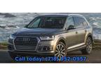 2017 Audi Q7 with 58,852 miles!