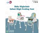 2-in-1 Baby Highchair Infant High Feeding Seat