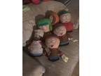 Complete set of South Park collectable dolls