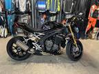 2022 Triumph Speed Triple 1200 RS Sapphire Black Motorcycle for Sale