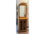 Oak Entryway Hall Tree