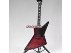 Standard Burl Top Cherry Burst Electric Guitar Purple Back 2H Pickups for Sale
