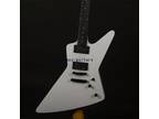 Custom White 1987 Explore Electric Guitar Black Hardware Rosewood Fretboard New