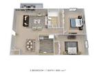 Blackhawk Apartment Homes - Two Bedroom - 890 sqft