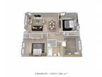Blackhawk Apartment Homes - Two Bedroom - 859 sqft