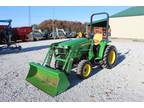 2016 John Deere 3038E Tractor