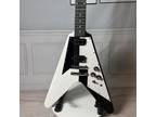 Flying V Electric Guitar 6 String 2H Pickups Chrome Parts HPL Fretboard