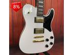 Custom Deluxe White 6 String TL Electric Guitar Basswood Body Rosewood Fretboard