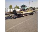 2022 PJ Trailers Flatdeck B8 102" X 24' 16k Equipment Trailer