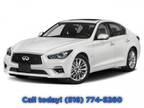 $18,900 2021 INFINITI Q50 with 37,863 miles!