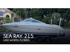 21 foot Sea Ray Weekender 215