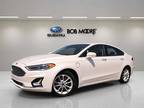 2020 Ford Fusion Energi White, 51K miles