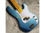 4 String PB Shape Bass Guitar,Blue Electric Guitar,Solid Body,Maple Fretboard.