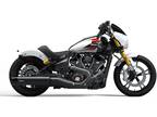 2025 Indian Motorcycle® 101 Scout® Ghost White Metallic with Gra Motorcycle