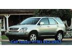 $2,975 2000 Lexus RX with 201,494 miles!