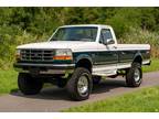 1997 Ford F250 4x4 Xlt Package Manual Transmission 49k Miles 4" Lift New Shocks