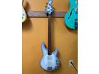 Ernie Ball Music Man StingRay Special HH Bass Guitar - Snowy White