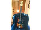 Schecter J4 Bass, Diamond Series, Sunburst, Maple/Rosewood neck, pristine