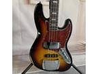 4 String Solid Body Vintage Relic Electric Bass Guitar Rosewood Fretboard 20Fret
