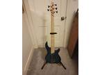 Dingwall Combustion 5 String Fan Fret Bass Guitar! Beautiful !