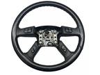 OEM Black Leather Steering Chevrolet Wheel silverado Chevy GMC