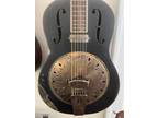 Mule Tricone 2024 Resonator, Black Powder Coated Brass