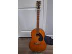 Vintage Yamaha FG-75 Red Label Acoustic Guitar 1970s Nippon Gakki