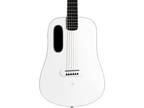 LAVA MUSIC Blue Lava Original Acoustic Guitar w/Lite Bag Walnut Frost White RF