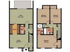Crescent Place Apartments - Three Bedroom Townhome