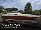24 foot Sea Ray 240 Sun Deck