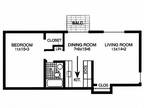 River Bend - 1 Bedroom, 1 Bathroom